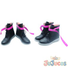 画像1: ビビッドクルー　白石杏　コスプレ靴　プロジェクトセカイ カラフルステージ！ feat. 初音ミク　コスプレブーツ　JUJUcosplay (1)