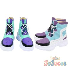 画像1: 源清麿　?番　コスプレ靴　刀剣乱舞ONLINE　コスプレブーツ　JUJUcosplay (1)