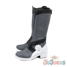 画像3: 侍る白狐の衣　白石杏　コスプレ靴　プロジェクトセカイ カラフルステージ！ feat. 初音ミク　コスプレブーツ　JUJUcosplay (3)