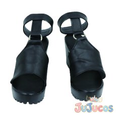 画像2: Vtuber　弦月藤士郎　女体化　性転換　コスプレ靴　バーチャルYouTuber　コスプレブーツ　JUJUcosplay (2)