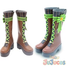 画像1: メルティペパーミント　草薙寧々　コスプレ靴　プロジェクトセカイ カラフルステージ！ feat. 初音ミク　コスプレブーツ　JUJUcosplay (1)