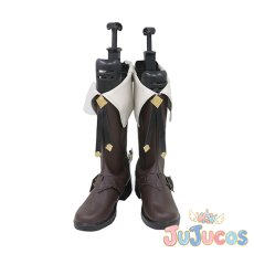 画像2: ミカ　コスプレ靴　原神(げんしん)　コスプレブーツ　JUJUcosplay (2)