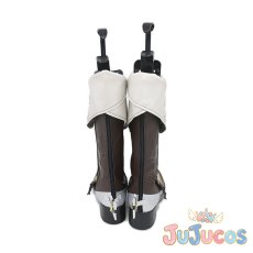 画像4: ミカ　コスプレ靴　原神(げんしん)　コスプレブーツ　JUJUcosplay (4)