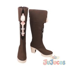 画像2: ワンダーアキュート　勝負服　コスプレ靴　ウマ娘プリティーダービー　コスプレブーツ　JUJUcosplay (2)