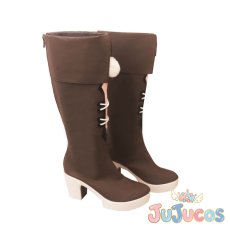 画像3: ワンダーアキュート　勝負服　コスプレ靴　ウマ娘プリティーダービー　コスプレブーツ　JUJUcosplay (3)