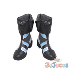 画像2: 山咲杏　加藤勝　コスプレ靴　GANTZ　コスプレブーツ　JUJUcosplay (2)