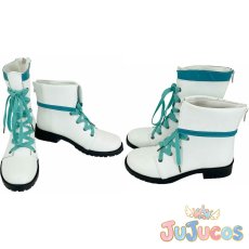 画像1: 小宮果穂　ローソンコラボ　コスプレ靴　アイドルマスター シャイニーカラーズ　コスプレブーツ　JUJUcosplay (1)