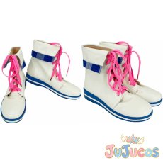 画像1: 園田智代子　放課後クライマックスガールズ　コスプレ靴　アイドルマスター シャイニーカラーズ　コスプレブーツ　JUJUcosplay (1)