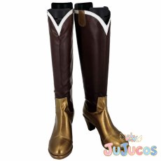 画像2: 巴マミ　コスプレ靴　魔法少女まどか☆マギカ　コスプレブーツ　JUJUcosplay (2)