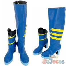 画像1: ケイエスミラクル　勝負服　コスプレ靴　ウマ娘プリティーダービー　コスプレブーツ　JUJUcosplay (1)