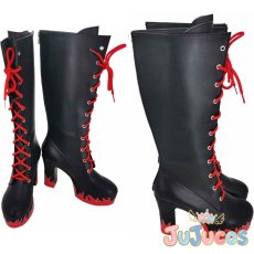 画像1: VTuber　石神のぞみ　コスプレ靴　バーチャルYouTuber　コスプレブーツ　JUJUcosplay (1)