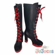 画像2: VTuber　石神のぞみ　コスプレ靴　バーチャルYouTuber　コスプレブーツ　JUJUcosplay (2)