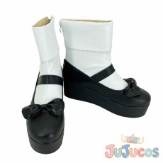 画像2: Vtuber　橘ひなの　通常衣装　コスプレ靴　バーチャルYouTuber　コスプレブーツ　JUJUcosplay (2)