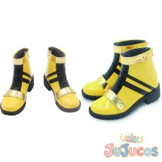 画像1: あんスタ　彗星HALATION　仙石忍　コスプレ靴　あんさんぶるスターズ！　コスプレブーツ　JUJUcosplay (1)