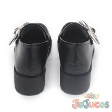 画像4: Vtuber　夜見れな　制服　コスプレ靴　バーチャルYouTuber　コスプレブーツ　JUJUcosplay (4)