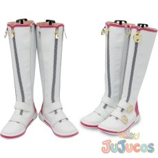 画像1: 2周年　Journey　星乃一歌　初音ミク　花里みのり　コスプレ靴　プロジェクトセカイ カラフルステージ！ feat. 初音ミク　コスプレブーツ　JUJUcosplay (1)