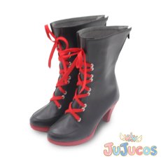 画像3: 狐坂ワカモ　コスプレ靴　ブルーアーカイブ　コスプレブーツ　JUJUcosplay (3)