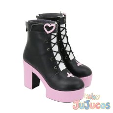 画像3: VTuber　如月ルミィ　コスプレ靴　バーチャルYouTuber　コスプレブーツ　JUJUcosplay (3)