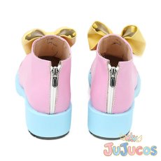 画像4: 虹ヶ丘ましろ　コスプレ靴　ひろがるスカイ！プリキュア　コスプレブーツ　JUJUcosplay (4)