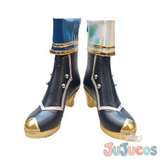 画像2: Vtuber　相羽ういは　FANTASIA　コスプレ靴　バーチャルYouTuber　コスプレブーツ　JUJUcosplay (2)