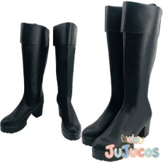 画像1: エルザ・スカーレット　コスプレ靴　FAIRY TAIL　コスプレブーツ　JUJUcosplay (1)