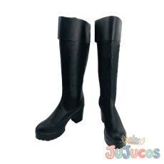 画像2: エルザ・スカーレット　コスプレ靴　FAIRY TAIL　コスプレブーツ　JUJUcosplay (2)