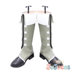 画像2: ユーリ・ローウェル　コスプレ靴　テイルズ オブ ヴェスペリア　コスプレブーツ　JUJUcosplay (2)