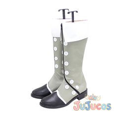 画像4: ユーリ・ローウェル　コスプレ靴　テイルズ オブ ヴェスペリア　コスプレブーツ　JUJUcosplay (4)