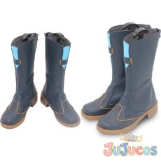 画像1: VTuber　叶(かなえ)　FANTASIA　コスプレ靴　バーチャルYouTuber　コスプレブーツ　JUJUcosplay (1)