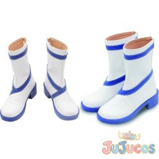 画像1: 青春アリス　コスプレ靴　#コンパス 戦闘摂理解析システム　コスプレブーツ　JUJUcosplay (1)