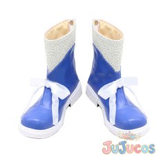 画像2: Aqours　黒澤ルビィ　渡辺曜　未来の僕らは知ってるよ　コスプレ靴　ラブライブ！サンシャイン!!　コスプレブーツ　JUJUcosplay (2)