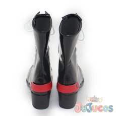 画像4: VTuber　重音テト　コスプレ靴　バーチャルYouTuber　コスプレブーツ　JUJUcosplay (4)