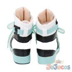 画像4: 影山茂夫　チャイナver.　コスプレ靴　モブサイコ100　コスプレブーツ　JUJUcosplay (4)