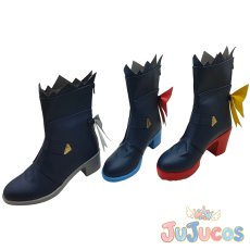 画像3: VTuber　大空スバル　雪花ラミィ　獅白ぼたん　宝鐘マリン　ブライト衣装　コスプレ靴　バーチャルYouTuber　コスプレブーツ　JUJUcosplay (3)