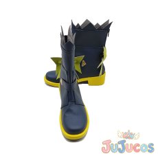 画像4: VTuber　大空スバル　雪花ラミィ　獅白ぼたん　宝鐘マリン　ブライト衣装　コスプレ靴　バーチャルYouTuber　コスプレブーツ　JUJUcosplay (4)