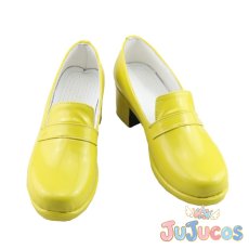 画像2: 鏡音リン　Sour式　コスプレ靴　VOCALOID　コスプレブーツ　JUJUcosplay (2)