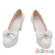 画像2: 百合園セイア　コスプレ靴　ブルーアーカイブ　コスプレブーツ　JUJUcosplay (2)