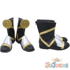 画像1: アーロン　コスプレ靴　ファイナルファンタジーX　コスプレブーツ　JUJUcosplay (1)