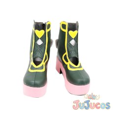 画像2: 鳳えむ　ハピハピ・クロックラビット　想いはひとつ　コスプレ靴　プロジェクトセカイ カラフルステージ！ feat. 初音ミク　コスプレブーツ　JUJUcosplay (2)