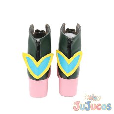 画像4: 鳳えむ　ハピハピ・クロックラビット　想いはひとつ　コスプレ靴　プロジェクトセカイ カラフルステージ！ feat. 初音ミク　コスプレブーツ　JUJUcosplay (4)