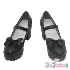 画像2: Vtuber　橘ひなの　初期衣装　コスプレ靴　バーチャルYouTuber　コスプレブーツ　JUJUcosplay (2)