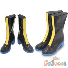 画像1: マジカルミライ 2023　KAITO　コスプレ靴　VOCALOID　コスプレブーツ　JUJUcosplay (1)