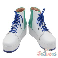 画像2: マチカネタンホイザ　ブルー・タービュランス　コスプレ靴　ウマ娘プリティーダービー　コスプレブーツ　JUJUcosplay (2)