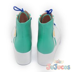 画像4: マチカネタンホイザ　ブルー・タービュランス　コスプレ靴　ウマ娘プリティーダービー　コスプレブーツ　JUJUcosplay (4)