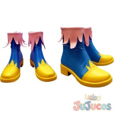 画像1: ソラ・ハレワタール(キュアスカイ)　コスプレ靴　ひろがるスカイ!プリキュア　コスプレブーツ　JUJUcosplay (1)