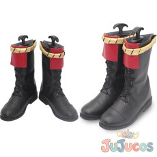 画像1: 朱城ルミ　コスプレ靴　ブルーアーカイブ　コスプレブーツ　JUJUcosplay (1)