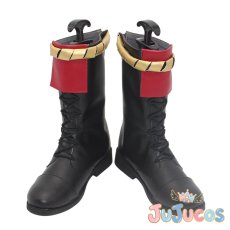 画像2: 朱城ルミ　コスプレ靴　ブルーアーカイブ　コスプレブーツ　JUJUcosplay (2)