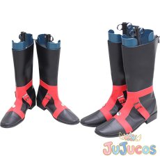 画像1: グイード・ミスタ　GUIDO MISTA　コスプレ靴　ジョジョの奇妙な冒険 黄金の風　コスプレブーツ　JUJUcosplay (1)