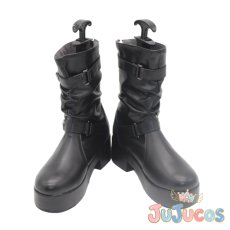 画像2: 戒野ミサキ　コスプレ靴　ブルーアーカイブ　コスプレブーツ　JUJUcosplay (2)