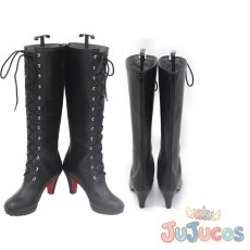 画像1: 羽沼マコト　コスプレ靴　ブルーアーカイブ　コスプレブーツ　JUJUcosplay (1)